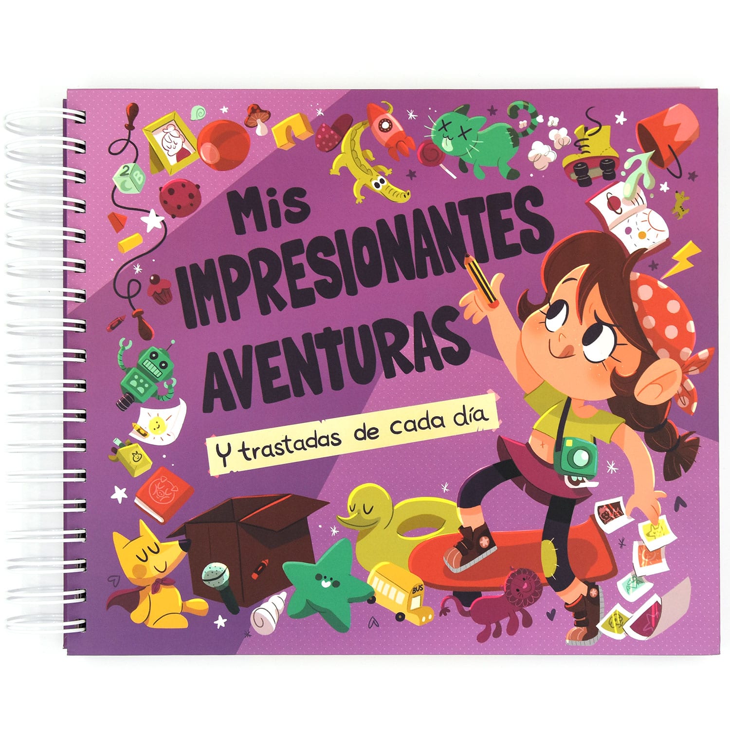 Albumes de fotos infantil niña  Colecciona aventuras con recuerding