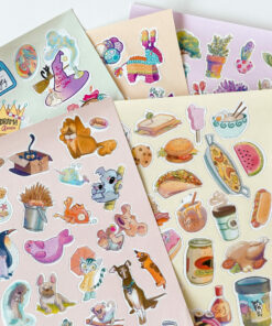 Alternative view of PACK 5 STICKERS