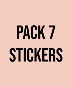 PACK 7 STICKERS